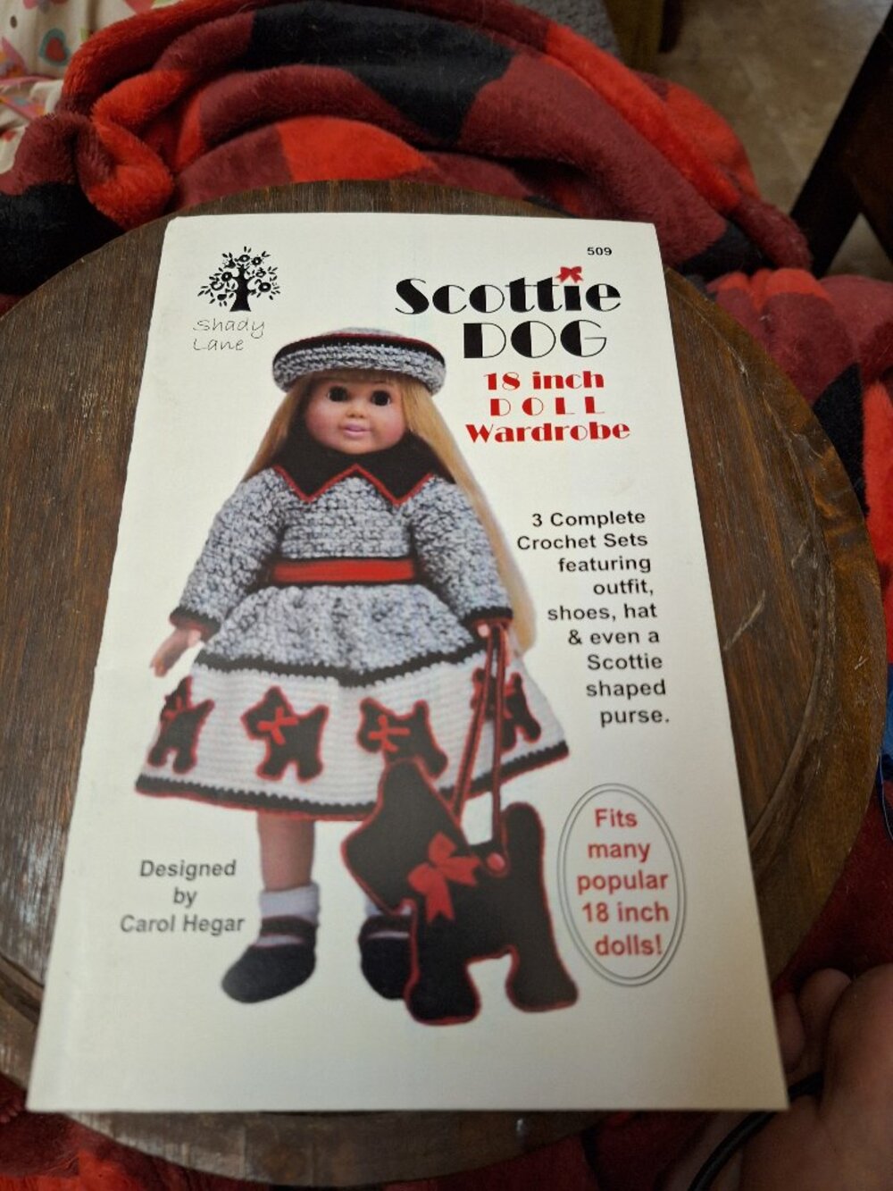 Scottie Dog Doll Wardrobe Crochet Pattern 509 Shady Lane